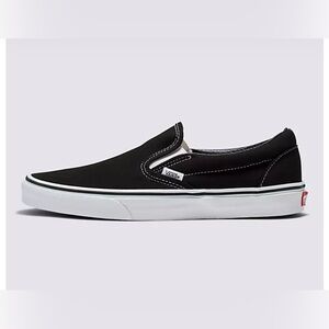 Black Slip On Vans Women’s: Size 8